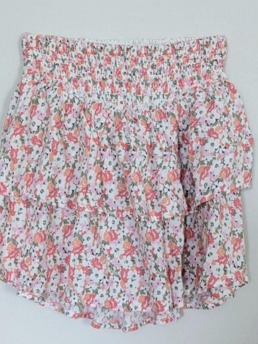 Hollister cute frilly floral pattern skirt size S